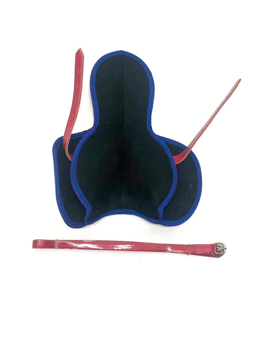 Jokeyler İçin Eyer Set (300 g) Bordo Görsel 4