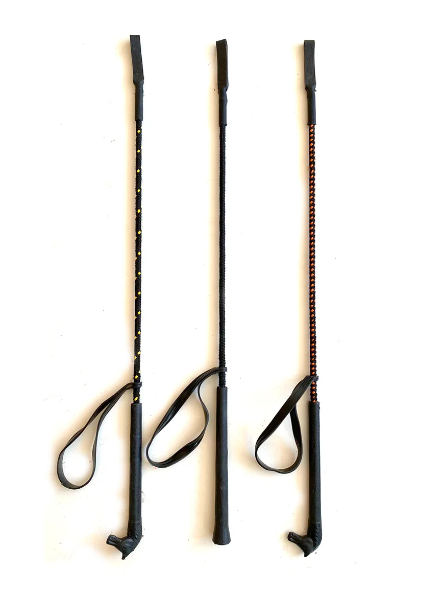 Kamçı (70 cm) Sarı — At Malzemeleri