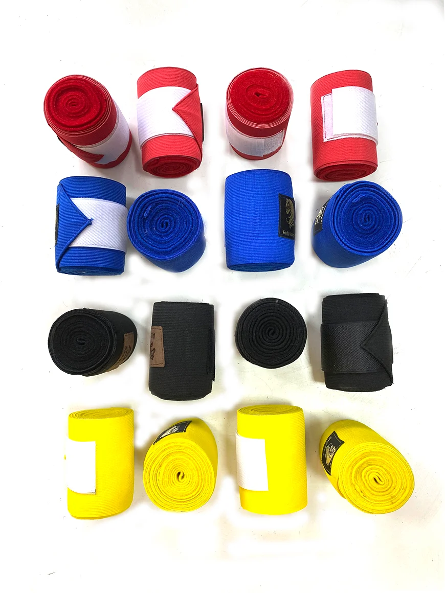 Lastikli Polar Bandaj (2'lü Paket) Sarı — Ahır ve Tımar